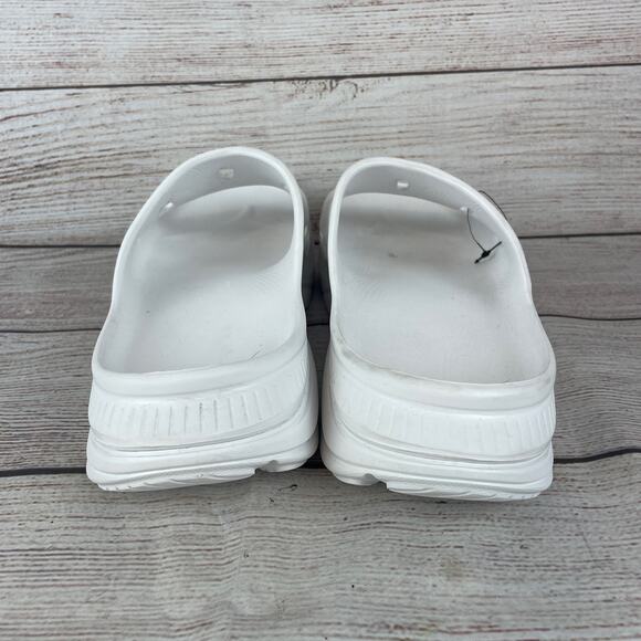 HOKA Ora Recovery Mens Sz 11 Slide 3 Sandals White main image 10
